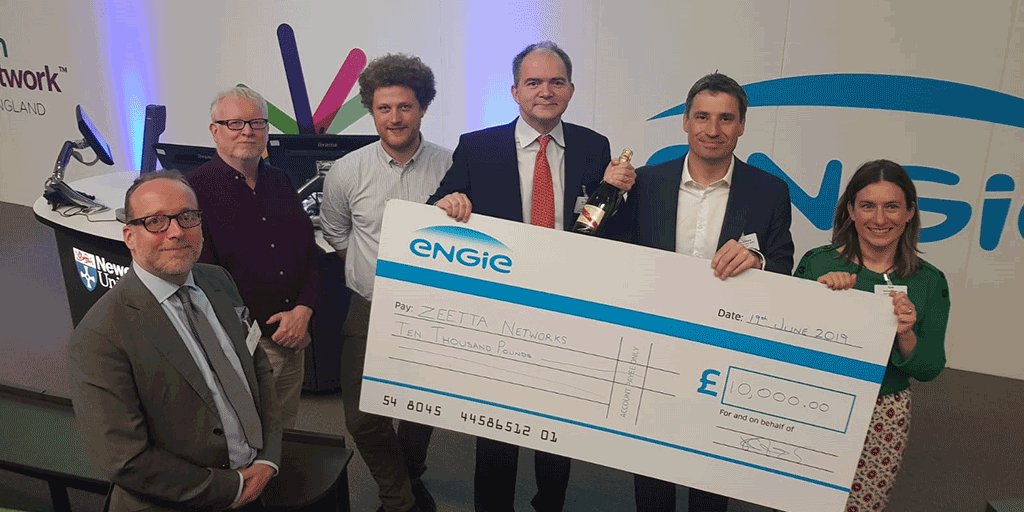 ENGIE_UK's tweet photo. Congratulations to @ZeettaNetworks - winners of the 2019 #BigPitchUK competition! Zeetta Networks customises connectivity to remove complexity in #digital networks across buildings and communities #InnovWeekENGIE https://t.co/GjVqSa8S1d