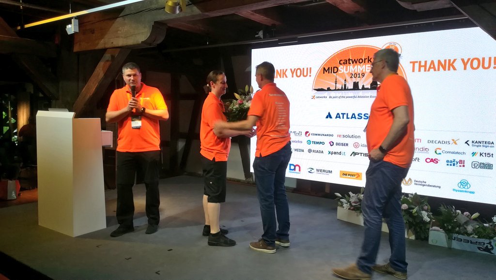 catworkx's tweet photo. Event outro: Many tanks to all attendees, exhibitors and speakers – the #CMSD2019 is drawing to a close! https://t.co/WbCpnnSorm