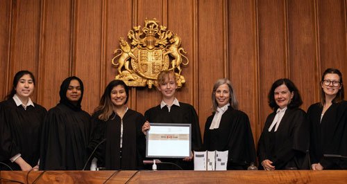 john_caldarone's tweet photo. The @BloorCI Law Society is this year’s top entry in the @OJEN_ROEJ province-wide Charter Challenge competition after winning its case at the Ontario Court of Appeals at Osgoode Hall.  More: https://t.co/TIWt1Llx5F @tdsb @lflfilipe @LC4_Mike https://t.co/WHt5Jx9agV