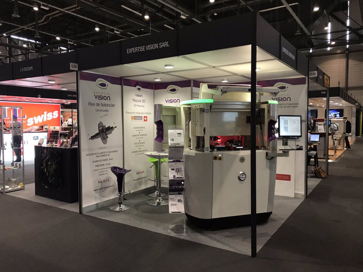 expertisevision's tweet photo. @expertisevision Stand G30 Démo mesure de battement sans contact haute précision par robot #calixta3 & caméra 3D #ephj19 Salon de l’Horlogerie : Venez découvrir cc: @ephj_epmt_smt @CCI74 @MachPro_fr @MontBlancIndus @ledauphine @CetimFrance @Thesame74 @CCI_ARA @MSM_Suisse https://t.co/6RVNavL5Qf