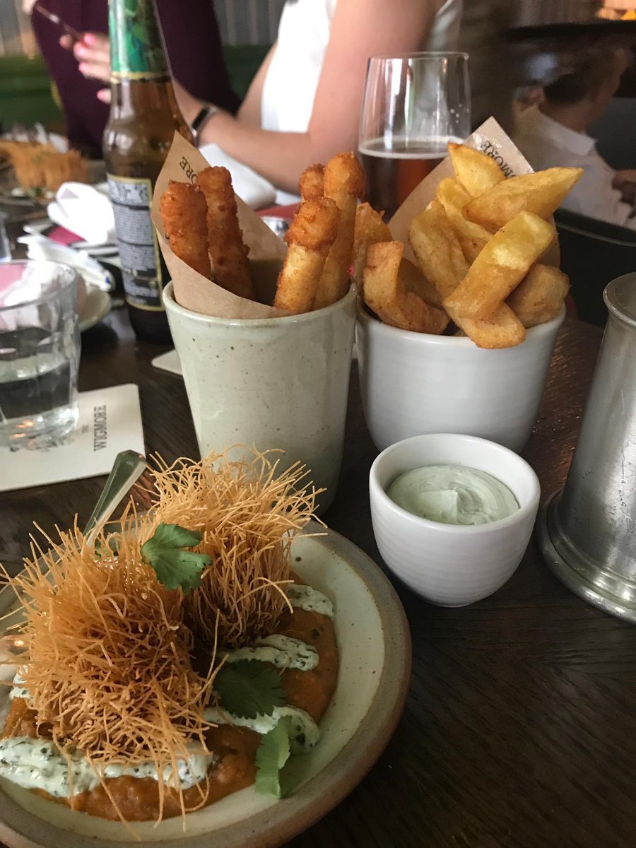 Troikachat's tweet photo. “If Michele Roux created the menu for a pub, it would be .... the best Scotch Eggs in the world!” Thank you Nick, Andre, Fabiano and team! @Wigmore_London https://t.co/NZ7aouFWfE