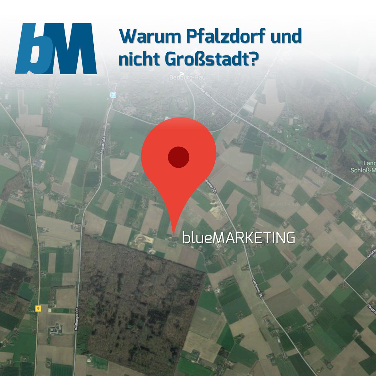 bM_Agentur's tweet photo. Warum wir uns für den ländlichen #Standort in Goch-Pfalzdorf entschieden haben❓ Weil wir einen Ort brauchen, an dem wir uns Zuhause fühlen. Und das ist bei uns nun mal das bodenständige #Pfalzdorf – ein schöner Fleck #Natur, der uns den nötigen kreativen Freiraum bietet. https://t.co/AABrEVGFOd