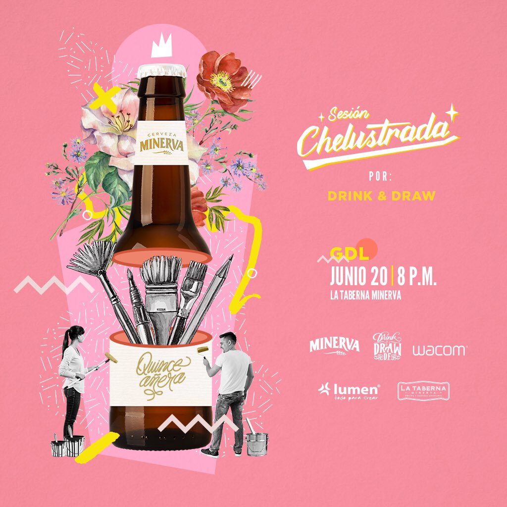 Drink & Draw DF tweet media