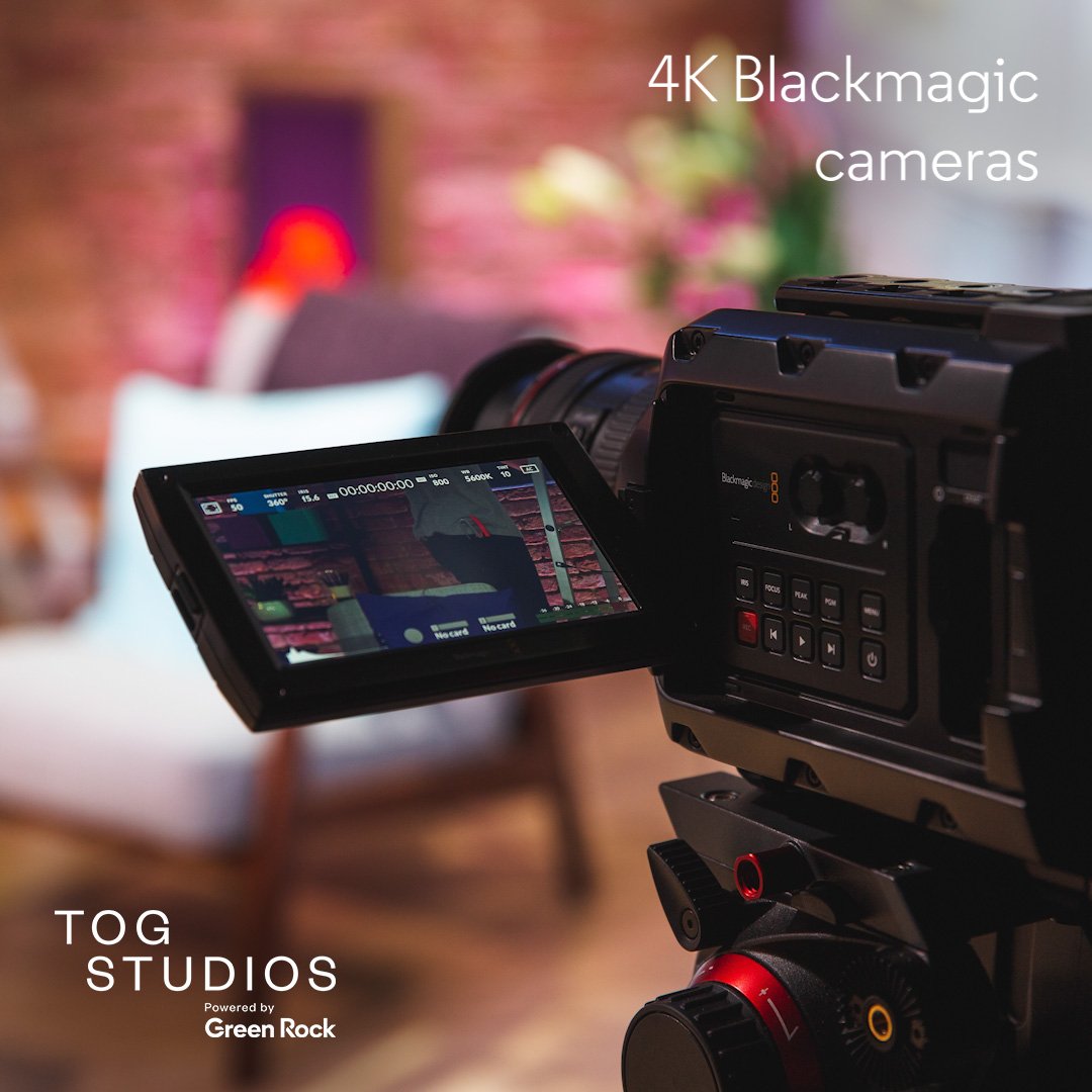 GreenRockTV's tweet photo. Podcast records all week in our all inclusive 600sqft studio in central London https://t.co/P7PXvWoJCp #TOGstudio #Production #PostProduction #Live #Gallery #BlackmagicCameras #Crew https://t.co/3G1CkxGQp3