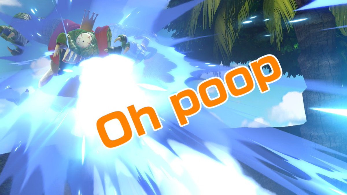 DKCBoi's tweet photo. #ShapeshiftingPotato #OhPoop #SmashBros #NintendoSwitch https://t.co/pzBO4hW2Kv