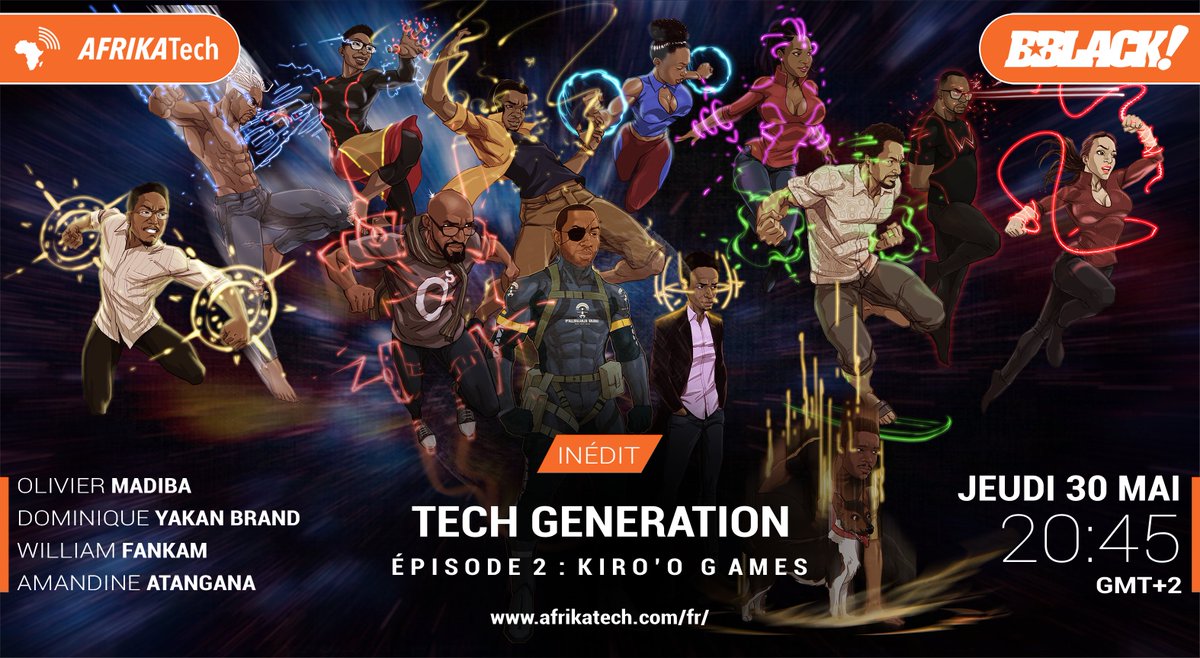 JamaaWork's tweet image. @BBLACKCLASSIK  et d’@AfrikaTech se sont rendues au #Cameroun dans le cadre de l’emisssion TV #TechGeneration pour rencontrer @madibaOlivier  le fondateur de @KIROOGames , le studio de #JeuxVidéo #africain fait par des africains
#MadeInAfrica  @africatechie @tidjanedeme