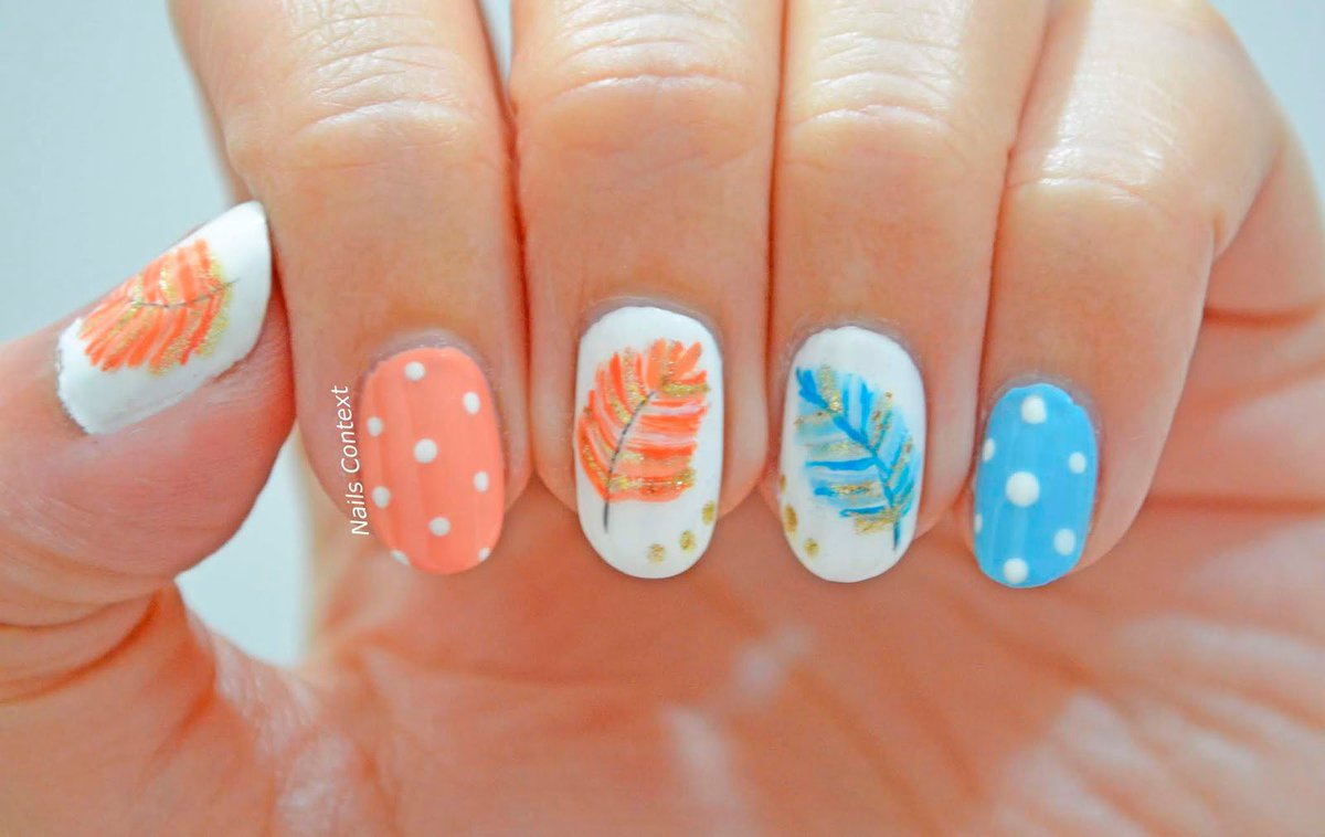 sony_foodrange's tweet photo. #freehand #feathers #nailsdesign by @nailscontext 
https://t.co/tjjPMxIa7s
#notd #nailitdaily #nailpro #nailprodigy #nailitdaily  #nailartaddict #nailfashion #nailscontext #feathernails #blogger #nailitmag #nailartist #polkadots #fabulous #nailsart https://t.co/eNtm3fyLKG