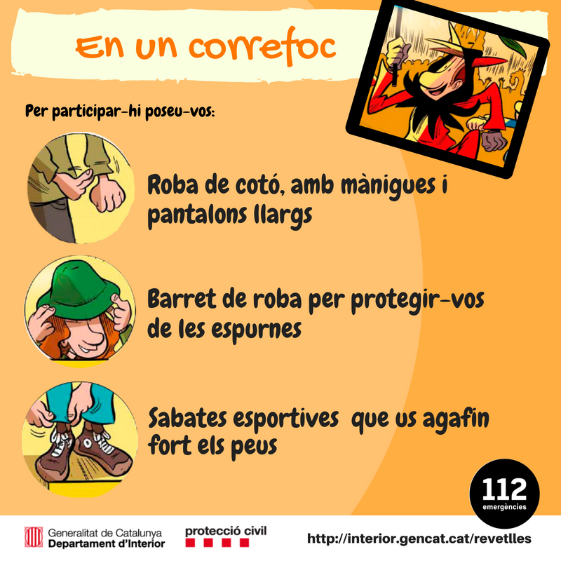 PLSalou's tweet photo. En la nit de Sant Joan no et cremis.........segueix els consells de protecció civil sobre l'ús dels petards i la realització de les fogueres! https://t.co/R0XIFvdPtL