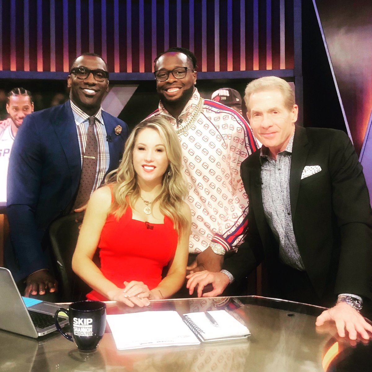 Jennifer Hale On Twitter Thanks For Joining Us On Undisputed Today Gerald Mccoy Always A Pleasure