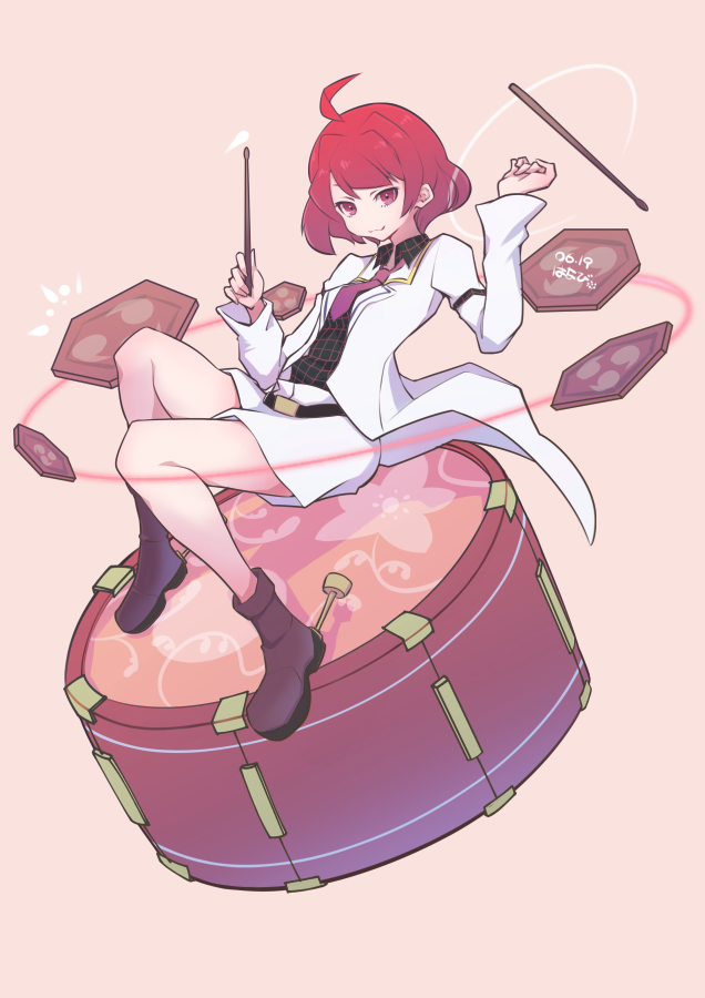 堀川雷鼓 「ワンドロ雷鼓さん清書。 」|日渡はなび (Commissions Please wait!✨)のイラスト