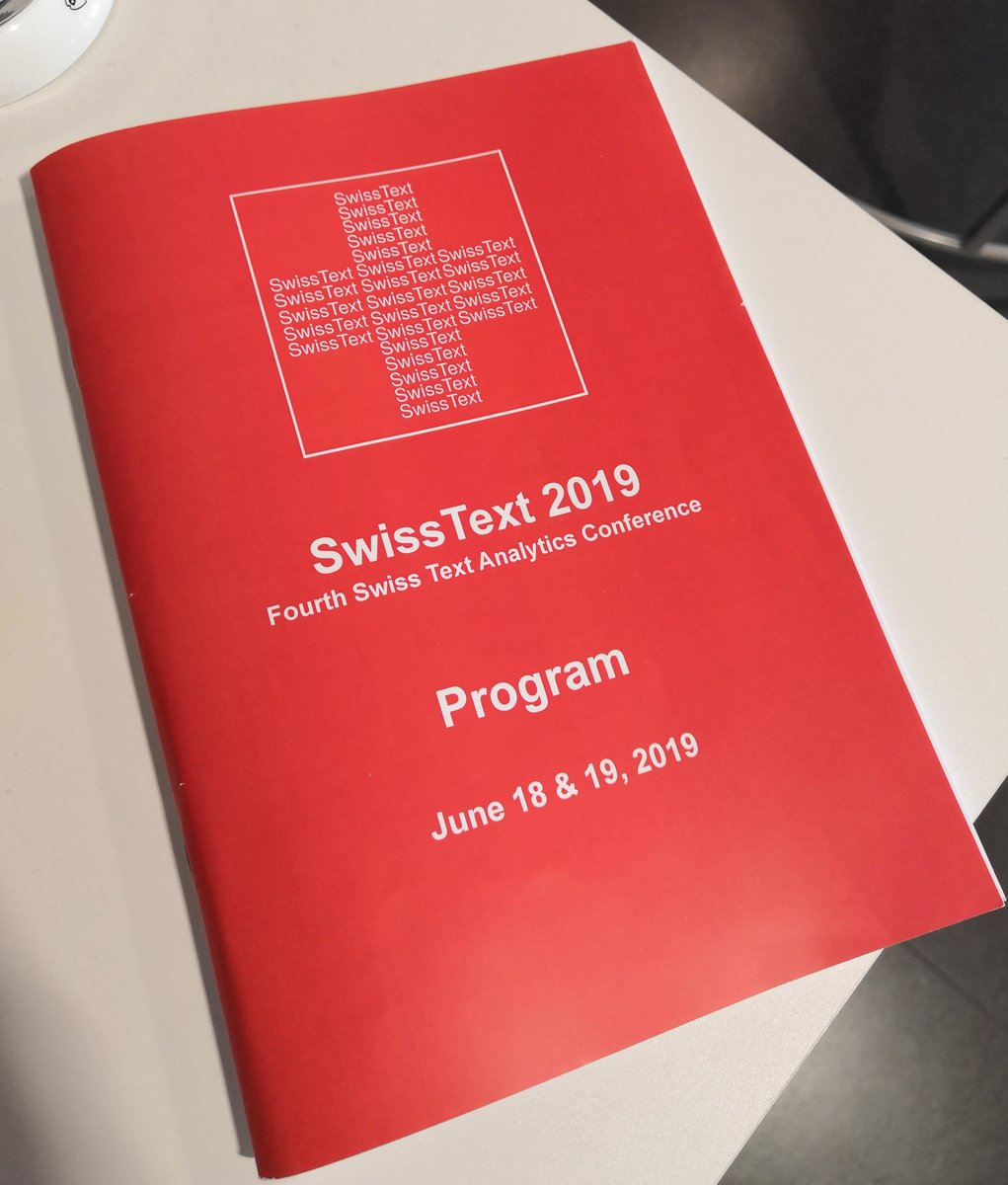 acodisIO's tweet photo. Today Aaron Richiger presented MINT.extract at SwissText and illustrated how information extraction can be the basis for further analysis such as NLP tasks or general Data Analytics.
Thank you for having us @SwissTextConf
#SwissText2019 #MachineLearning #DigitalTransformation https://t.co/3BU8STYOEc