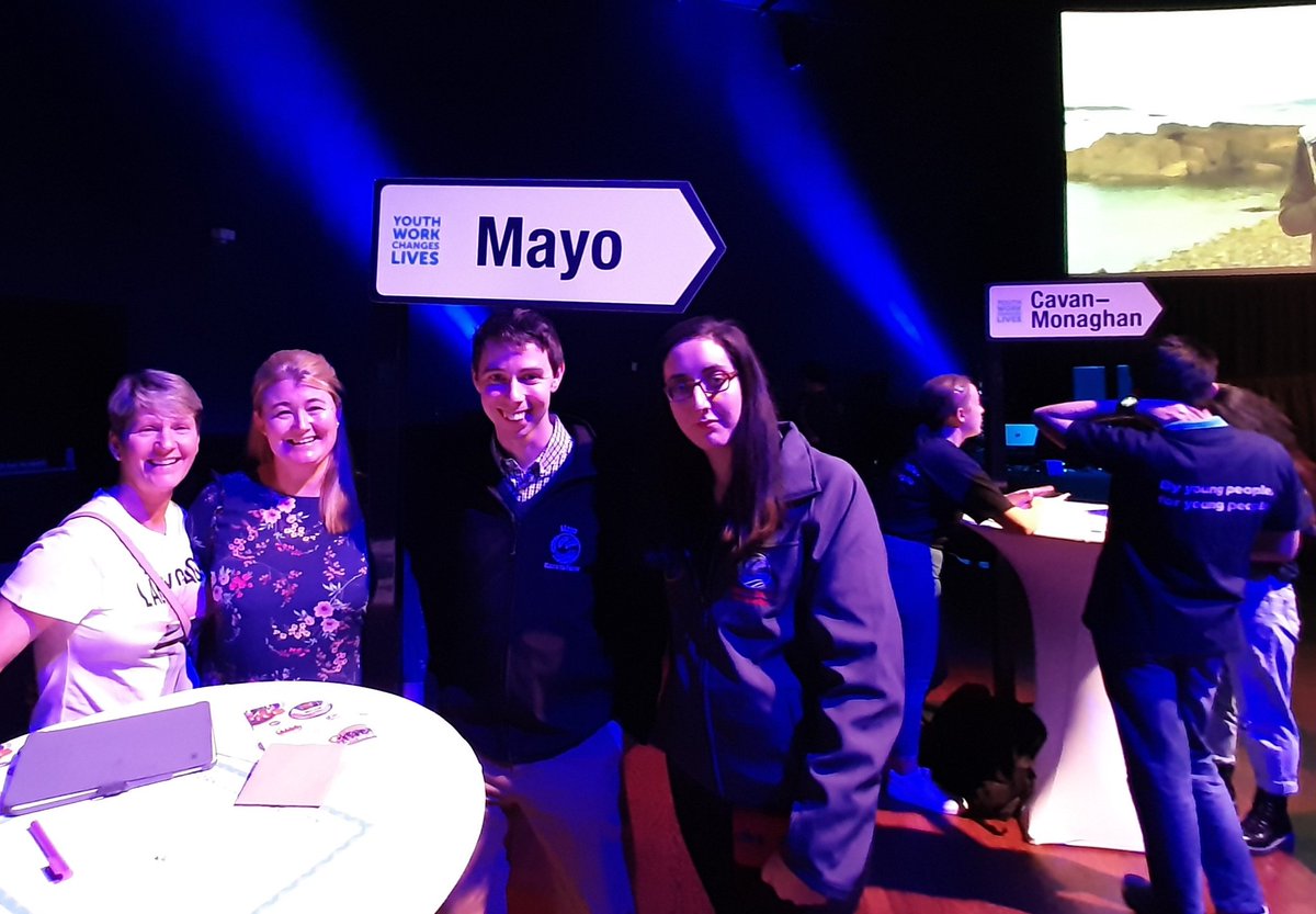 Mayo organisations <a href="/Mayo_Macra/">Mayo Macra</a> and <a href="/MayoForoige/">Mayo Foróige</a> are here awaiting more politicians to chat #YouthWorkChangesLives