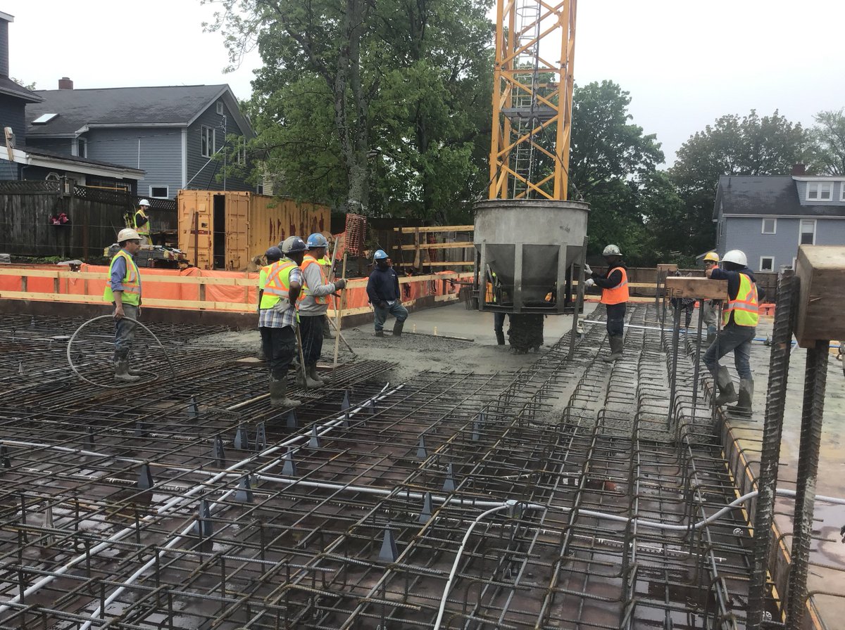 DexelHFX's tweet photo. Announcing a major milestone for The George : Our first ground level pour!
#hrm #halifax #construction #thegeorge #dexel #dexeldevelopments #lawengroup #paramountmanagement https://t.co/3TN6v15ivq