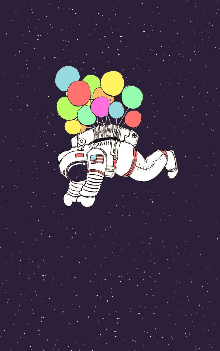 羊と宇宙飛行士 宇宙飛行士メインで描いていた頃の絵です。