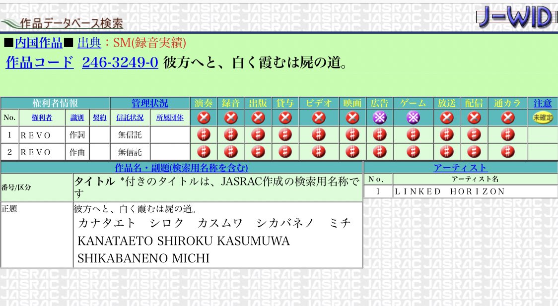 ユキ 真実への進撃 トラック3の曲名 彼方へと 白く霞むは屍の道 これは憧憬と屍の道の最後の歌詞に繋げればいいのかな 進み続ける波の彼方へと 白く霞むは屍の道 波の彼方への道もまだまだ屍の道