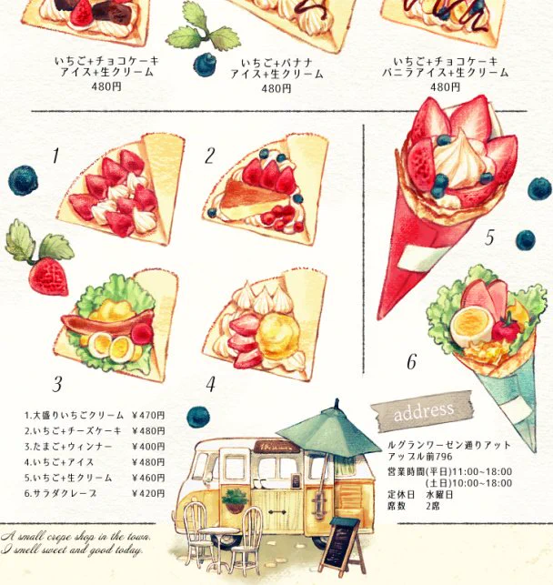 夏コミは3日目(日)の[南ア01b]でスペース当選していました。
ワゴン販売や小さいお店を特集した感じのイラスト本を考えています。 