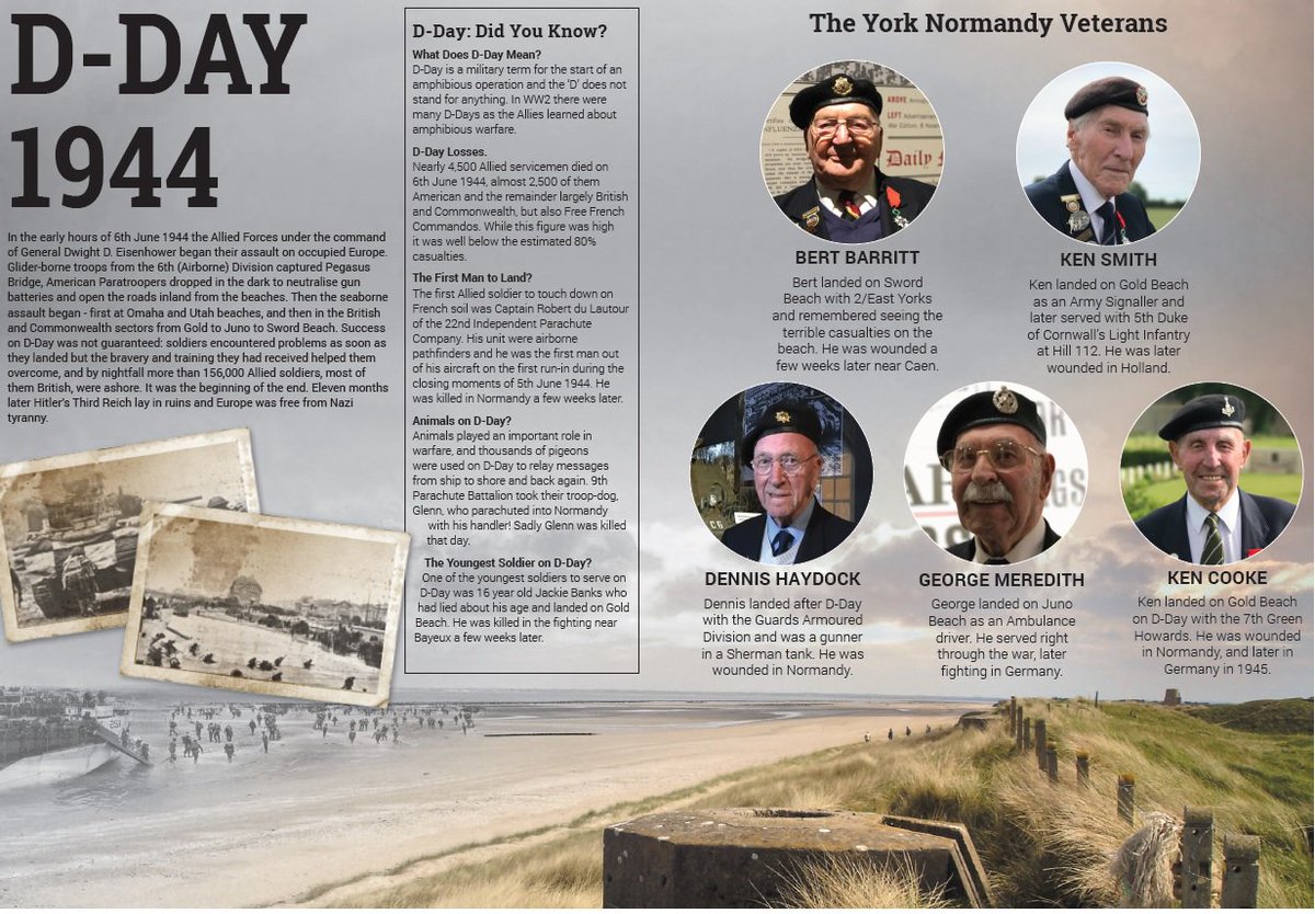 HoltsTours's tweet image. We are delighted to be sponsoring the @EverwitchTC Schools Performance of #BombHappy, the play about the @YorkWW2DDayVets taking place at @Barlby_High near Selby this afternoon.