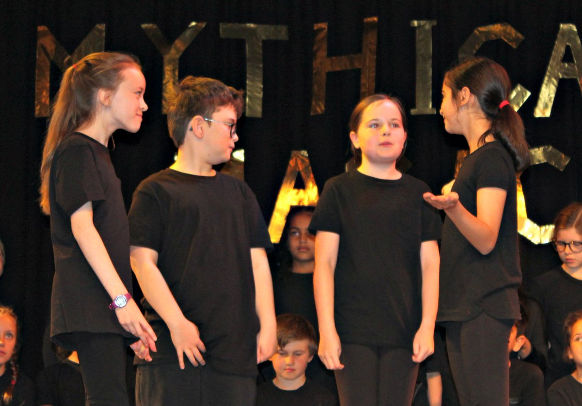 LboroFairfield's tweet image. The Year 5 production of Mythical Magic was a great success! Well done to everyone who took part. #LboroFairfield #MythicalMagic #Drama