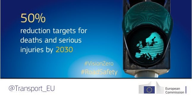 Bulc_EU's tweet image. Another important contribution of this @EU_Commission towards #VisionZero of road fatalities &amp;amp; seriously injured. @Transport_EU published concrete steps to implement Strategic Action plan for #RoadSafety in #EU for 2021-2030, w/ key performance indicators. bit.ly/2x5kA9e