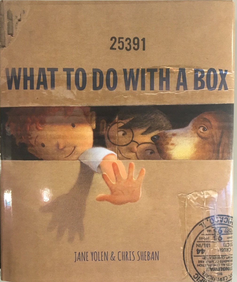 AdamsAtGMA's tweet photo. We read “What to do with a Box”. Students got to engineer a box into their own idea! #readtobereadyTN @GMASteam https://t.co/iINdeDjGHW