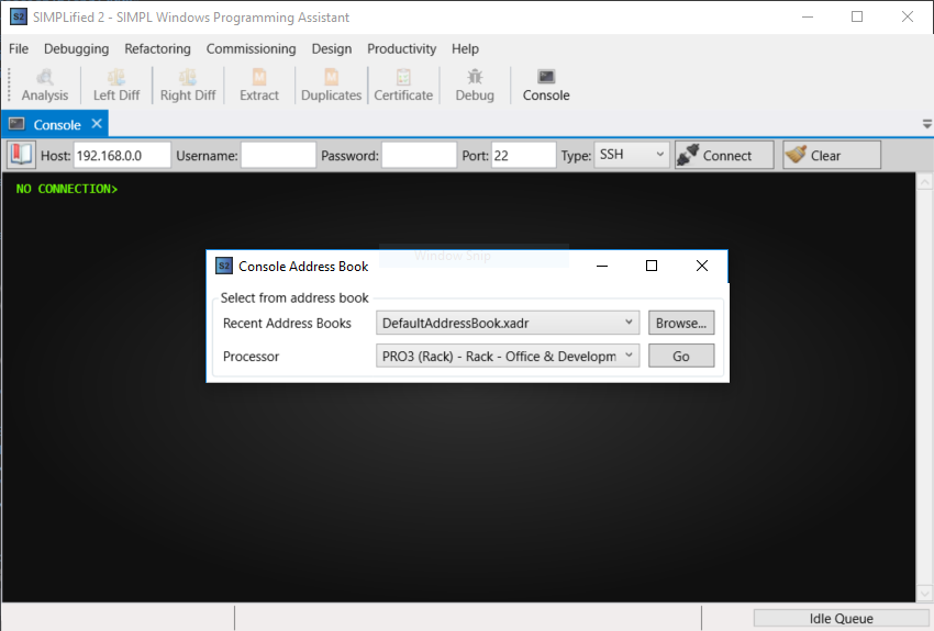 UltamationTech's tweet image. We are continually working on updating our existing modules.  #ComingSoon ...  #SIMPLified2 has a new console feature with the address book to choose a connection.  Follow us to find out what other new features we&apos;re adding.  @Crestron #crestroncontrol #AVTweeps
