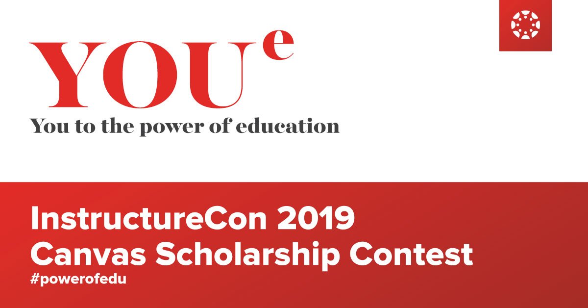 Only 2 more days to enter to win $10K in scholarships! Students, don't wait! Share how a college education will give you the power to achieve your dreams. #powerofedu instructure.com/canvas/blog/ca…