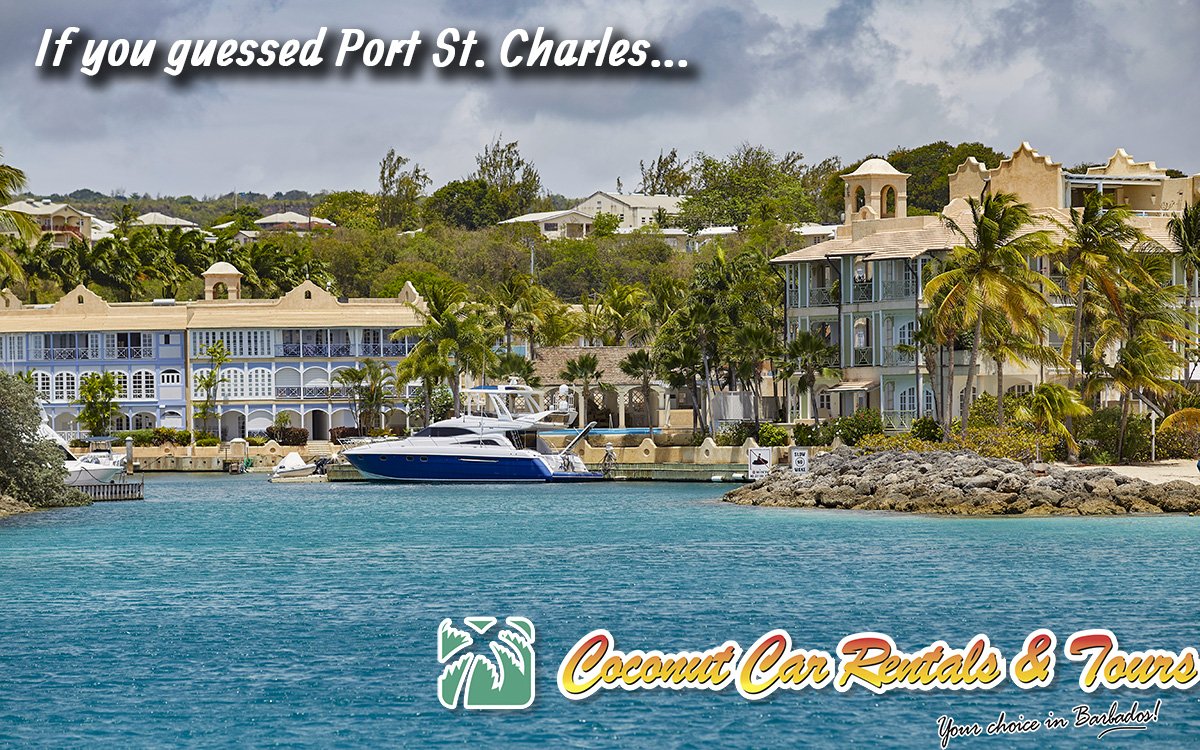 You were right!  #barbados #explorebarbados #boats #yatchs #portstcharles #villas #palmtrees #sea #clouds #sky