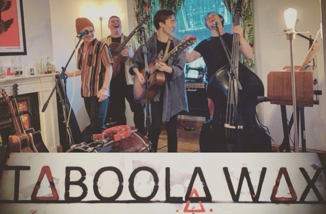 JunkBox_Theatre's tweet photo. Fancy some music on your JunkBox night out? Of course you bloody do! 

We're chuffed to have Taboola Wax joining us for Stand Up and Party. 

Come, grab a drink and watch these talented souls that are do their thang. 

https://t.co/EC6lCrFmrk https://t.co/BGqTI8D8XQ