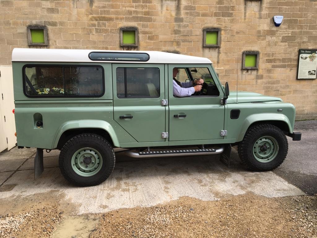 michaelgamblefd's tweet photo. Some less traditional modes of transport for funerals we have looked after. Funerals are becoming more individual and there are a lot more choices these days. So if you want a Land Rover hearse, a motorcycle hearse or want to arrive in a vintage car, we can always help. https://t.co/H1vTymWJyV