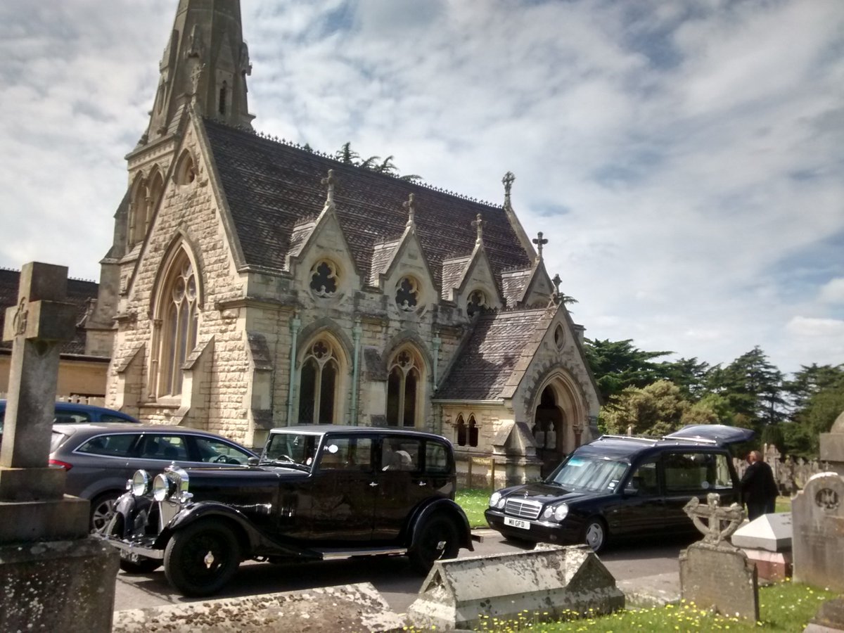michaelgamblefd's tweet photo. Some less traditional modes of transport for funerals we have looked after. Funerals are becoming more individual and there are a lot more choices these days. So if you want a Land Rover hearse, a motorcycle hearse or want to arrive in a vintage car, we can always help. https://t.co/H1vTymWJyV