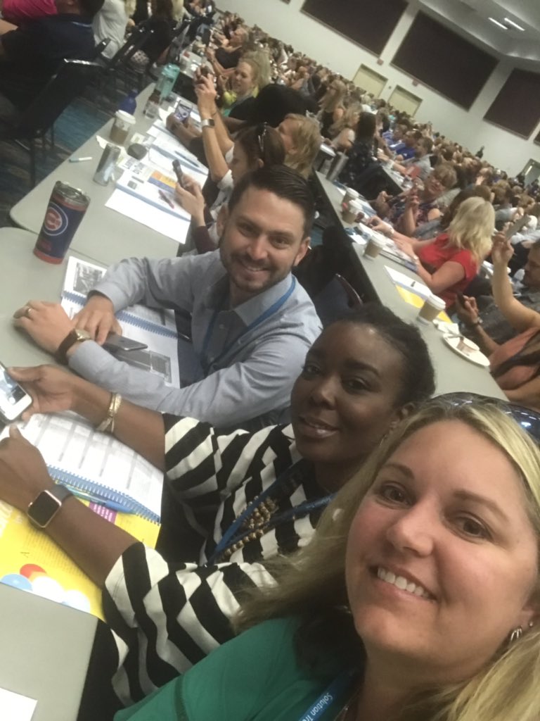 Learning together at the PLC at Work Institute.  @HHSK8Knights #alwayslearning