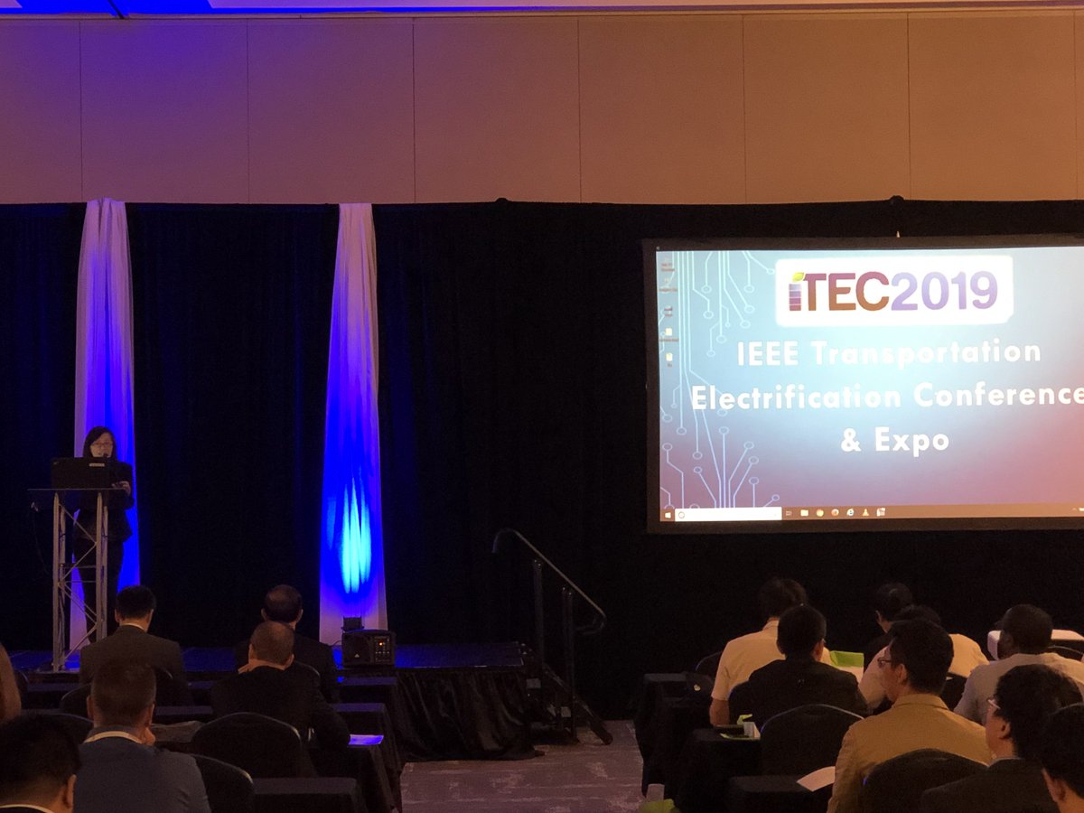 Here’s a great opening @ITEC_2019 by General Chair Professor Jin Ye of University of Georgia. Looking forward to a great conference #ITEC2019! 
@MacEngAlumni 
#ITEC #Electrified #Transportation #Automotive #Aerospace #Aviation #EV #HEV