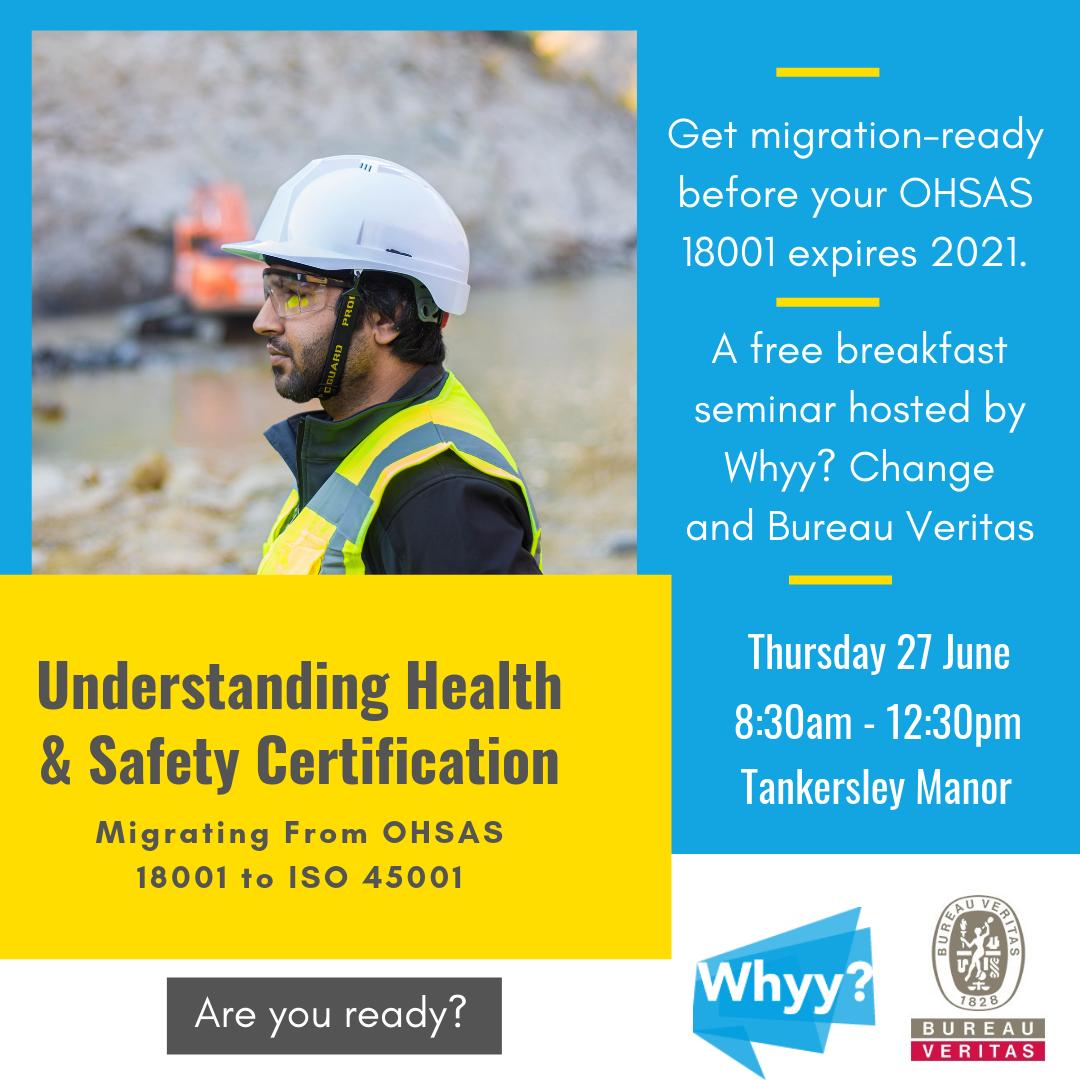 Did we mention we've got an ISO event coming up? It's next Thursday at Tankersley Manor. Just a few free places left buff.ly/31fxBuK