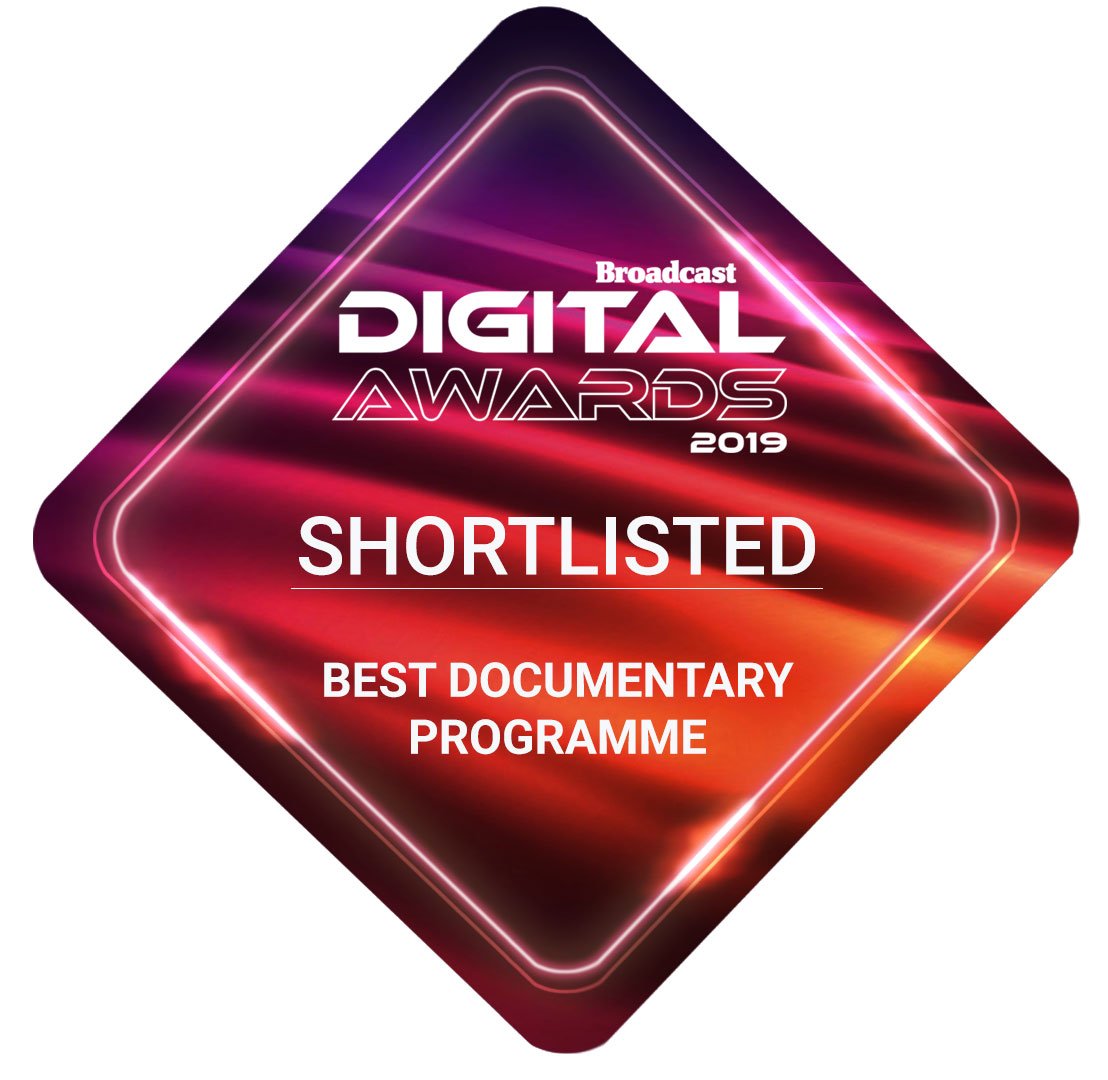Shortlisted for the Best Documentary Programme award is @CenturyFilms for @BBCThree, for #AbusedbyMyGirlfriend #BroadcastDigi bit.ly/DigiShortlist19
