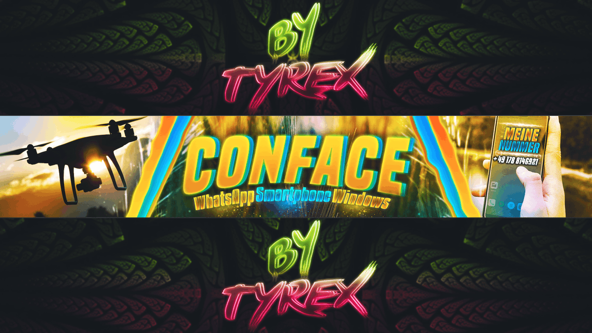 t_grafiks's tweet photo. Banner für ConFace #ConFace #GafikDesigner #Youtube
#banner https://t.co/6VHPdr4ihc