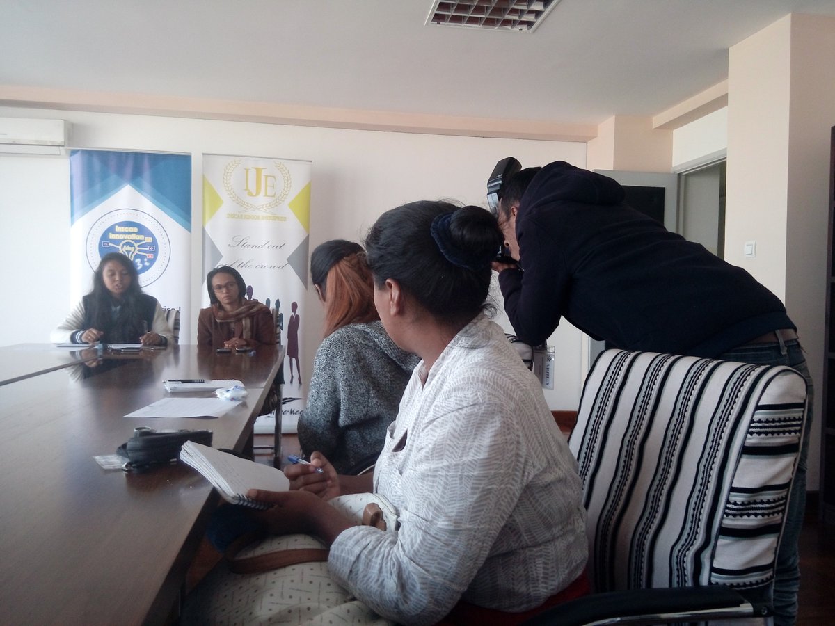 inscaemada's tweet photo. Conférence de presse concernant la 4è édition du concours Inscae Innovation Idea (3I) pour promouvoir l'entrepreneuriat des jeunes à Madagascar.
#conférence #INSCAE #IJE #3I #Entrepreneurship #Madagascar https://t.co/s0St8k0MGz