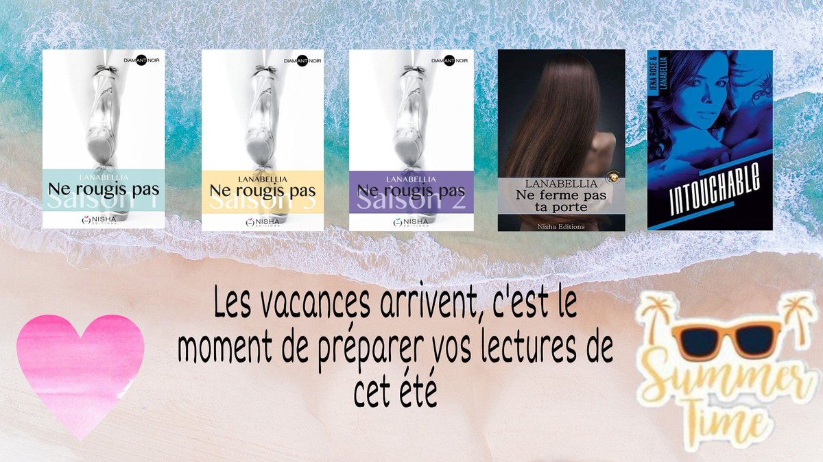 lanabelliadevin's tweet photo. L'été arrive et les vacances aussi. C'est le moment de choisir ses lectures pour cet été.
#booksatgram #summer #book #lanabellia #lecture #sun #livrescoupdecoeur #livre #booking https://t.co/KFJtA0n6tO