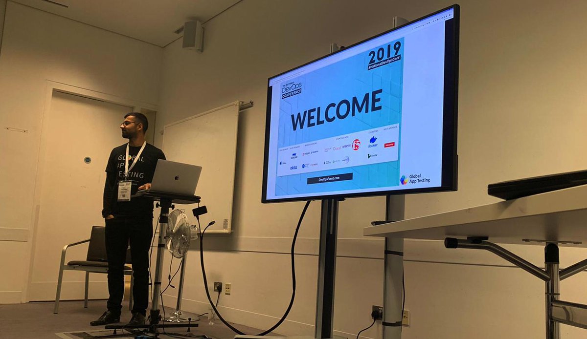 QAOps's tweet photo. Were you lucky enough to catch our very own man of the hour, @FahimSach giving his talk: 'Leading Quality: Lessons learned from 120+ Agile and DevOps teams in delivering high-quality software' at @DevOpsOnline #NationalDevOpsConf? https://t.co/uopWeMBfXr