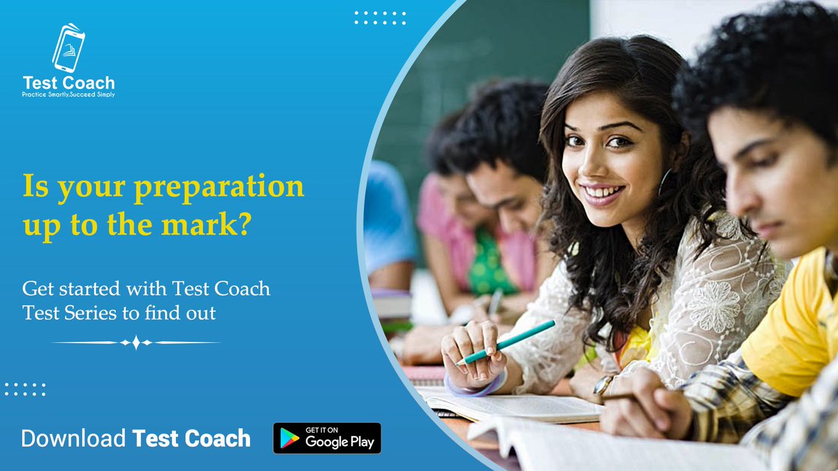 test_coach's tweet photo. Level up your Government Jobs exam preparation with Test Coach Test Series.
Download Link: https://t.co/YAVqN4gSxK
#TestCoach #Banking #IBPS #SBI #Railways #SSC https://t.co/omqj8slqhQ