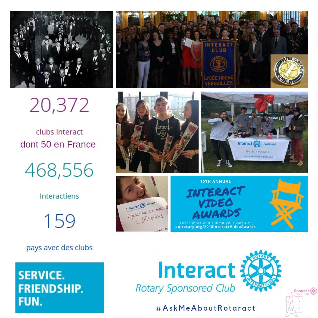 Rotaract France (@rotaractfr) on Twitter photo Interact = INTERnational+ACTion
Si #Rotaract est pour les jeunes 18-30, #Interact est pour ceux 12-18a
"Passez à l’action, ouvrez-vous au monde et rencontrez de nouveaux amis"
More: facebook.com/RotaractD1660/…
#AskMeAboutRotaract 👉 bit.ly/AskMeAboutRota…
<a href="/Rotary/">Rotary International</a> <a href="/RotaryFR/">Rotary International</a> <a href="/rotaract/">Rotaract</a> Interact = INTERnational+ACTion
Si #Rotaract est pour les jeunes 18-30, #Interact est pour ceux 12-18a
"Passez à l’action, ouvrez-vous au monde et rencontrez de nouveaux amis"
More: facebook.com/RotaractD1660/…
#AskMeAboutRotaract 👉 bit.ly/AskMeAboutRota…
<a href="/Rotary/">Rotary International</a> <a href="/RotaryFR/">Rotary International</a> <a href="/rotaract/">Rotaract</a>