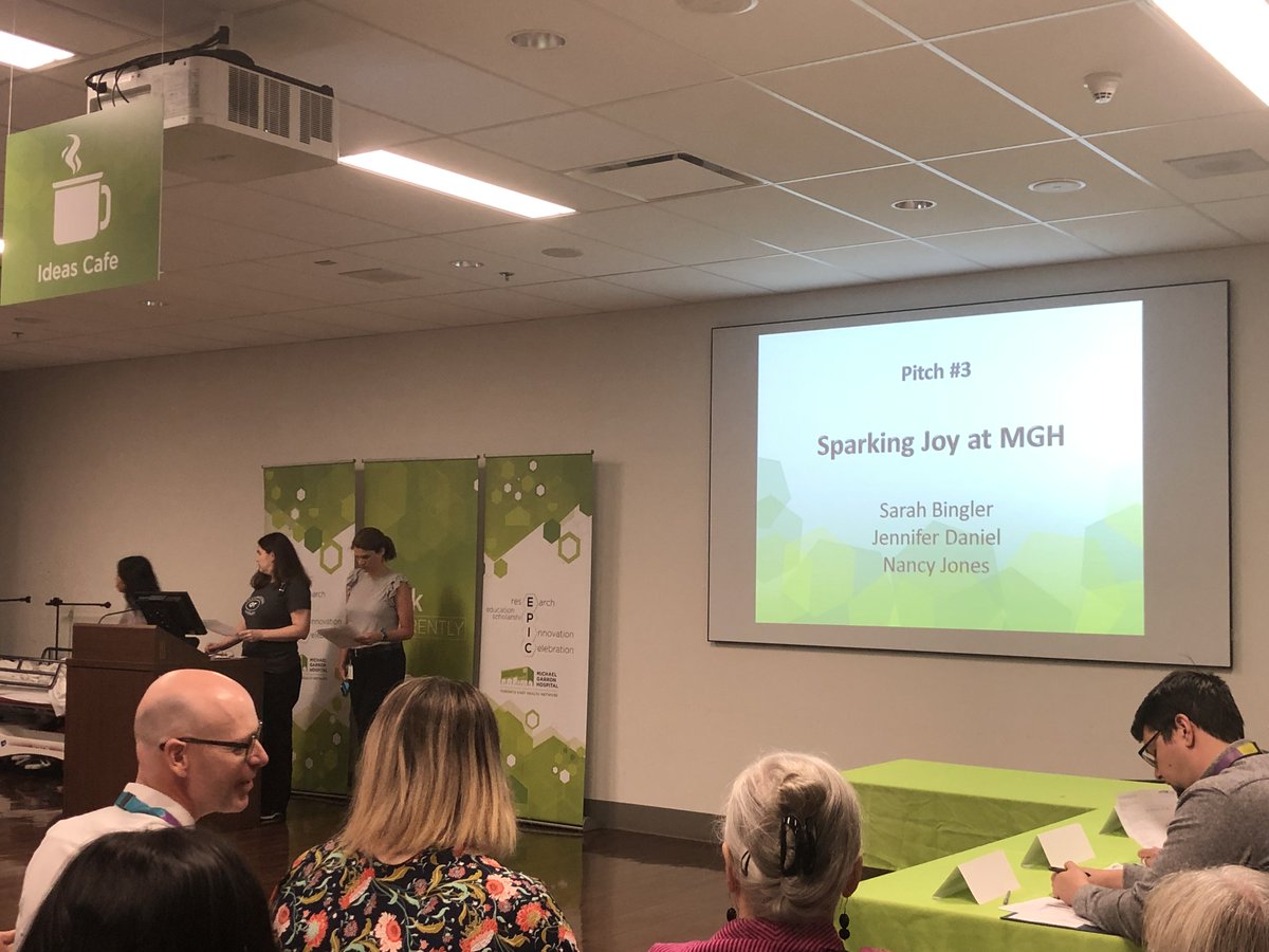 Our amazing OT team advocating for care of our bariatric population at the first MGH Dragon’s Den!! 
<a href="/MGHToronto/">Michael Garron Hospital</a>