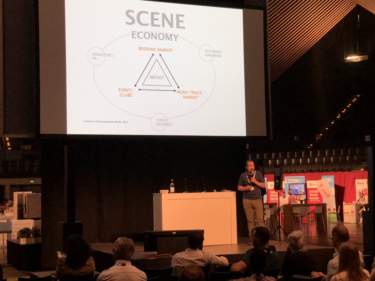 #Kultur und #Wohnen zusammenbringen - Musikspielstätten als Mehrwert fürs #Quartier - Marc Wohlrabe von LiveMusikKommission e.V. beim #wzt19 in Berlin #wohnzukunftstag