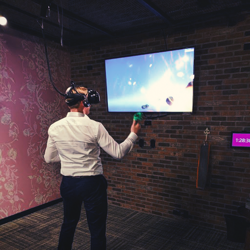 ForvisMazarsUS's tweet photo. The reality of #BKDLife is sometimes unreal. These #TrustedAdvisors tested out some #VR equipment as part of #BKDSLP. We wonder what #BKDViews Greg Burdett is seeing through his googles! 👀 https://t.co/i28MvCEI8R