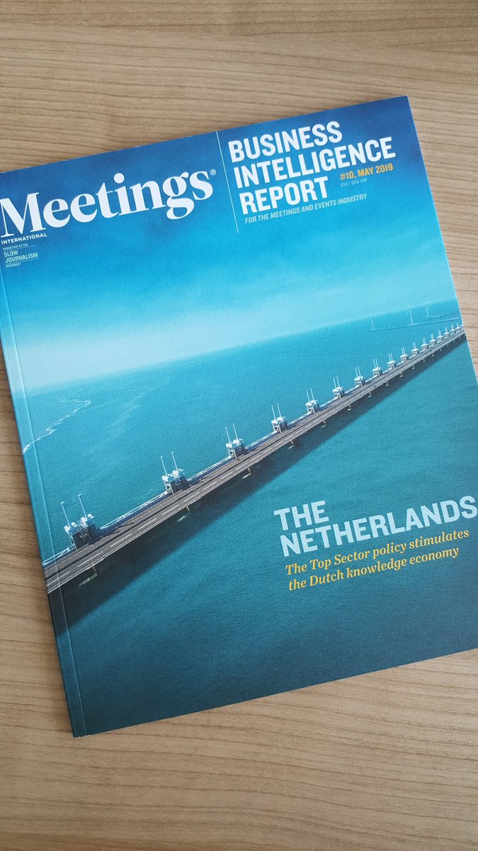 De Nederlandse kenniseconomie in beeld bij internationale congres- en meetingplanners via @MeetingsIntCom. Great work <a href="/ebakermans72/">Eric Bakermans</a> &amp; team. Including @nieuwhaan @MinisterieEZK.