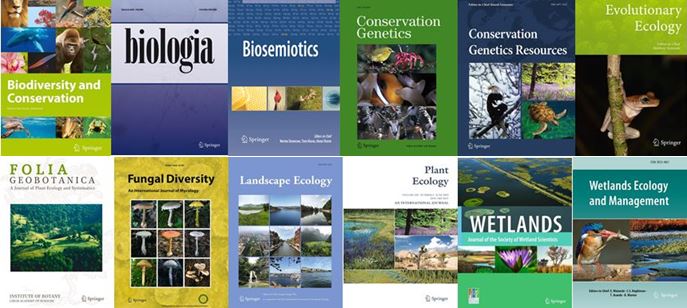 TMTSpringer's tweet photo. Welcome to my #SpringerNature #Ecology and #Conservation Twitter account! These are the journals I currently manage: #SNBIOC, #SNBIOL, #SNBISE, #SNCOGE, #SNCOGR, #SNEVEC, #SNFOLG, #SNFUDI, #SNLAND, #SNVEGE, #SNWELA, #SNWETL (and counting…) https://t.co/YOiCilzYwU