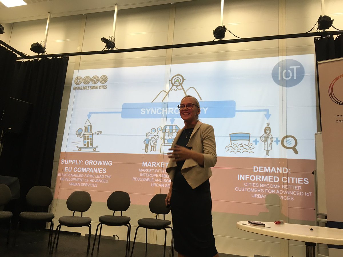 ed_synnott's tweet image. Exciting times to be working with #smart cities: new programmes coming on board and fantastic results out of large scale pilots #synchronicity #IotWeek2019.