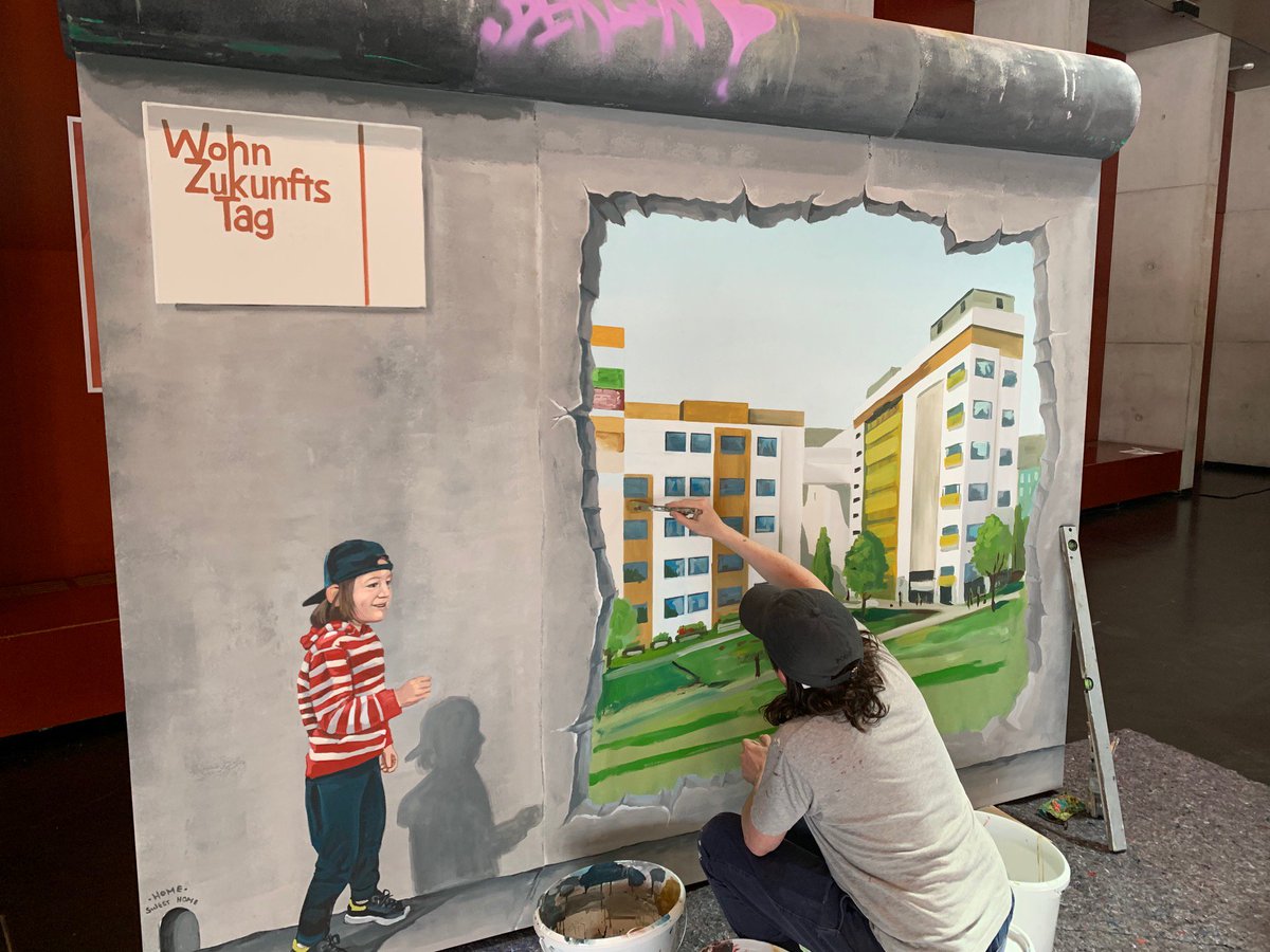 Wie bauen wir die Stadt von morgen, wie bewältigen die Herausforderung des Klimawandels, wie bleibt Wohnen bezahlbar? - 7. WohnZukunftsTag 2019 im Tempodrom in #Berlin #WZT19