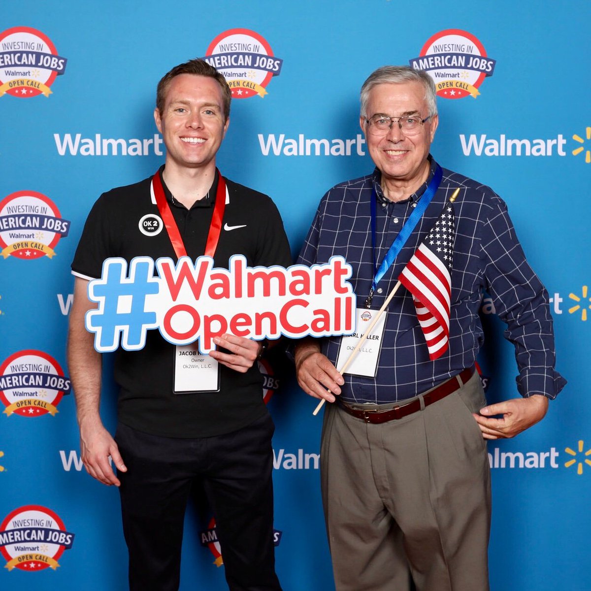 jacobchiller's tweet photo. So incredibly excited to be @walmart for #WalmartOpenCall to show @3up3dngame and @boomgoesgame! #OpenCall2019 https://t.co/RthEPozhe5