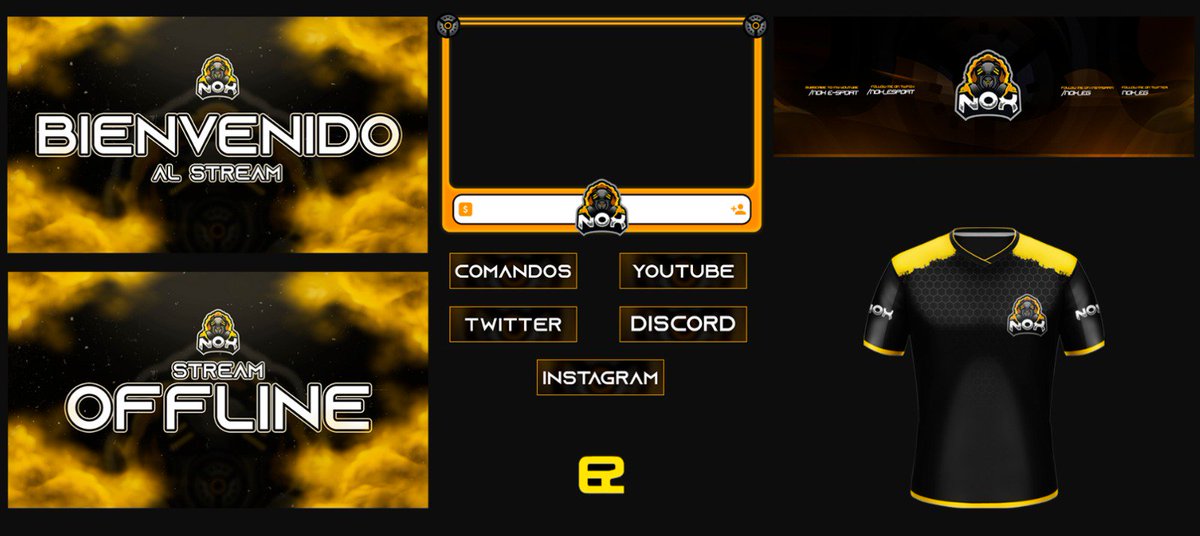 EleganceeStudio's tweet photo. #newlogo #mascot #revamp #merchan #twichpack
Nuevo trabajo acabado y entregado para los chicos de #nox gracias por confiar en nosotros @jlnox ,trabajo completo para lucirlo y disfrutarlo desde ya!!un placer .
Cualquier pedido MD o wasap, la mejor calidad al mejor precio , 24/7 https://t.co/eiBrehZSPg