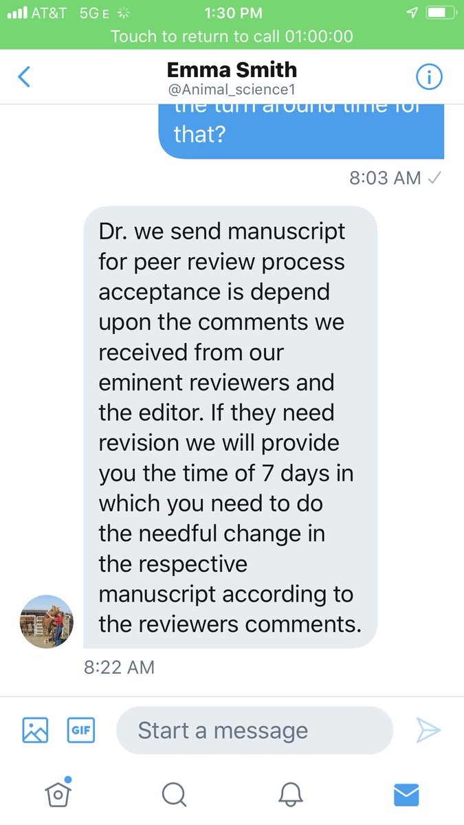 I then asked about turn-around times between submission and publication and, specifically, about peer review 13/n